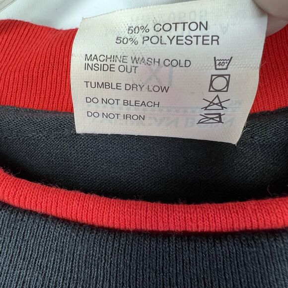 Winston Racing Vintage Pocket-Tee T-Shirt Black Single Stitch Size XL 90s - Picture 4 of 11